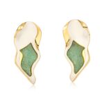 Brinco Lagoa Betânia - Brinco em banho de ouro 24k - Coleção Lençóis - HELLAS