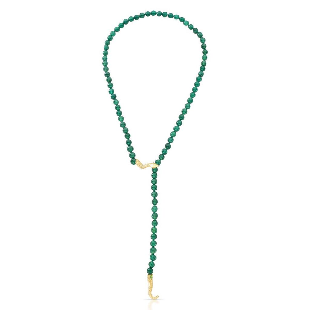 Colar Sucuri - Colar em banho de ouro 24k - Coleção Amazônia - HELLAS